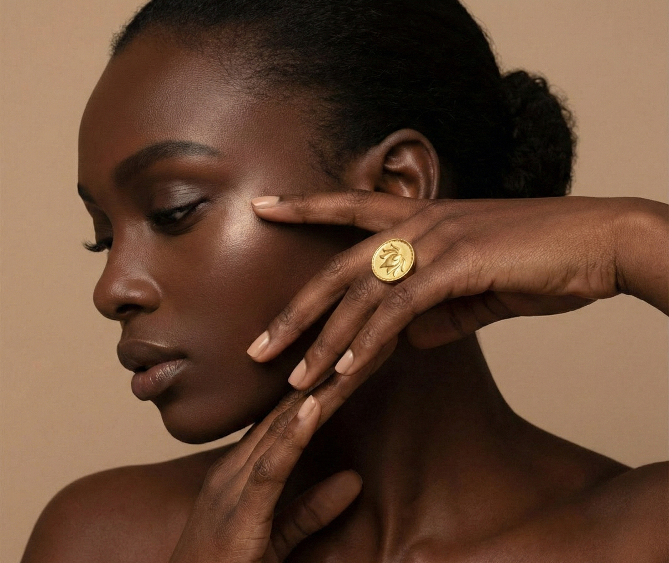 Emerging Beauty Lotus Ring