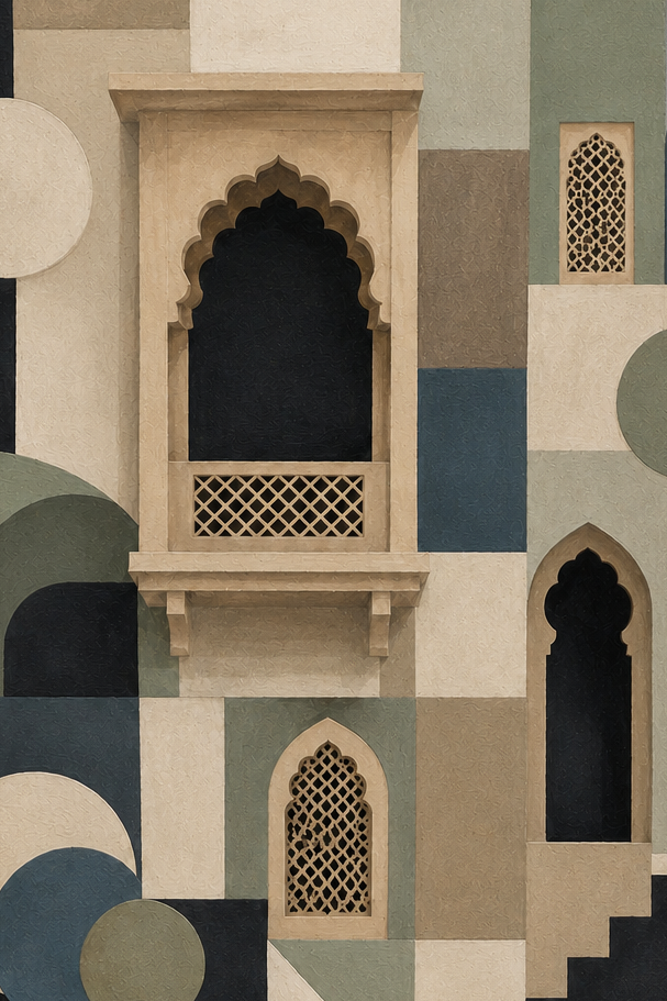 Indo-Bauhaus – “Jharokha Vaibhava”: Interpretation of Jaipur Haveli Architecture