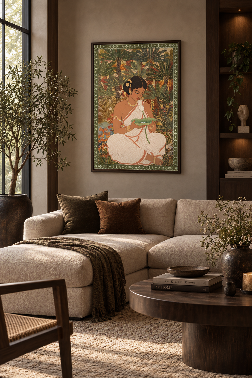 'Kamala' The Lotus Offering - Indian Prints