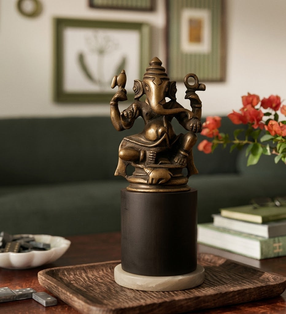 Lord 'Ganapati' Decor Accent in Brass
