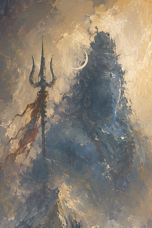 Mahadev in the Mist: Shiva of the Himalayas