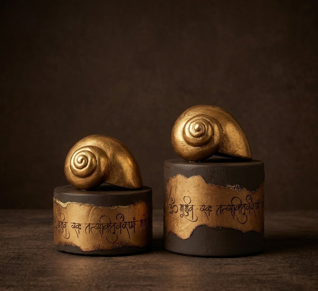 Mantra Shell Accent (Set of 2)