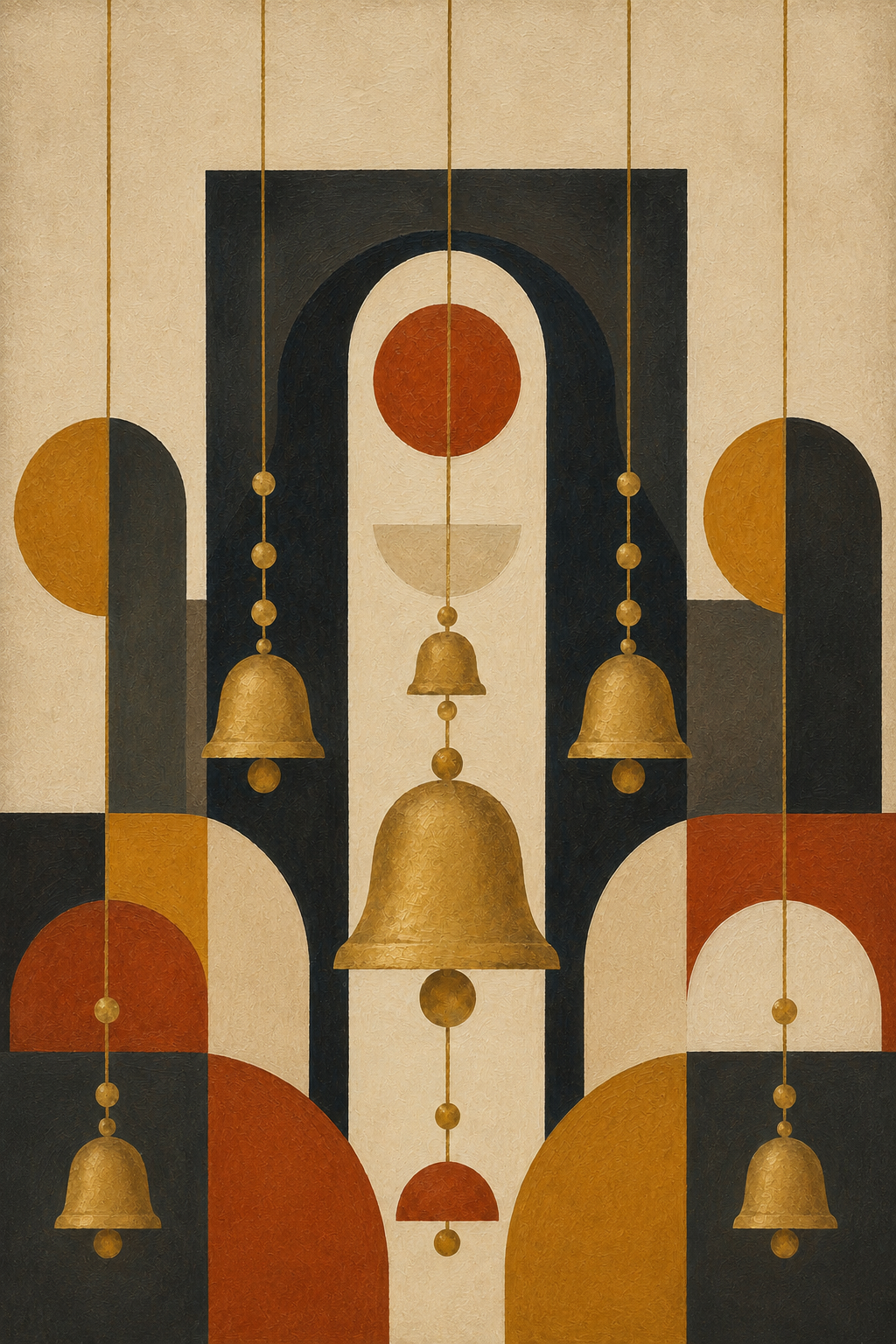 Indo-Bauhaus – “Nāda Mandala”: Abstraction of Sacred Temple Bells