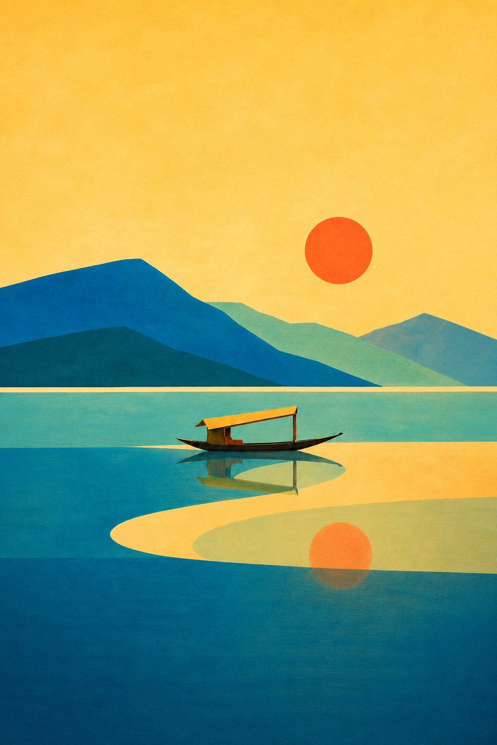 Indo-Bauhaus – “Nila Sarovara”: Abstraction of Kashmir’s Dal Lake