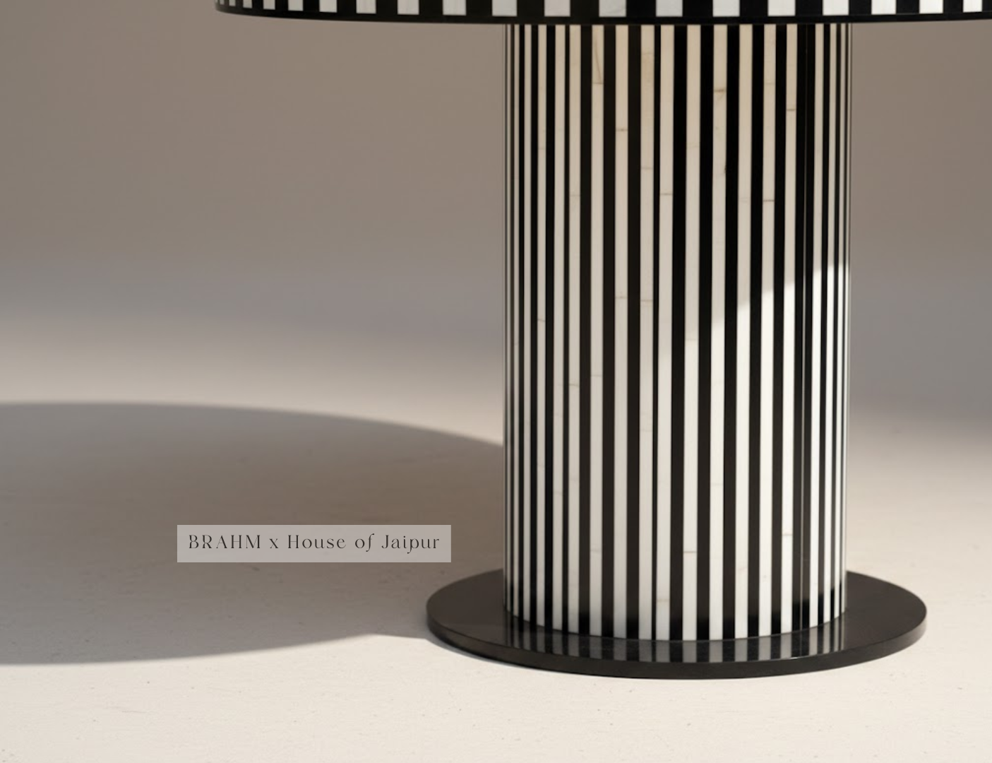 Nova Mother of Pearl Inlay Dining Table