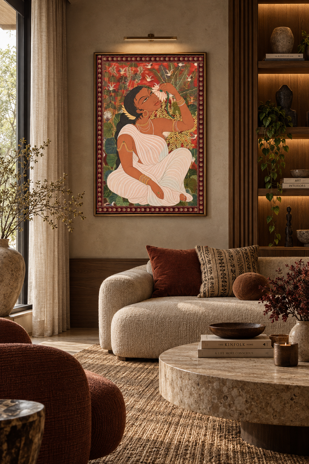 'Padma' The Lotus Bearer - Indian Prints