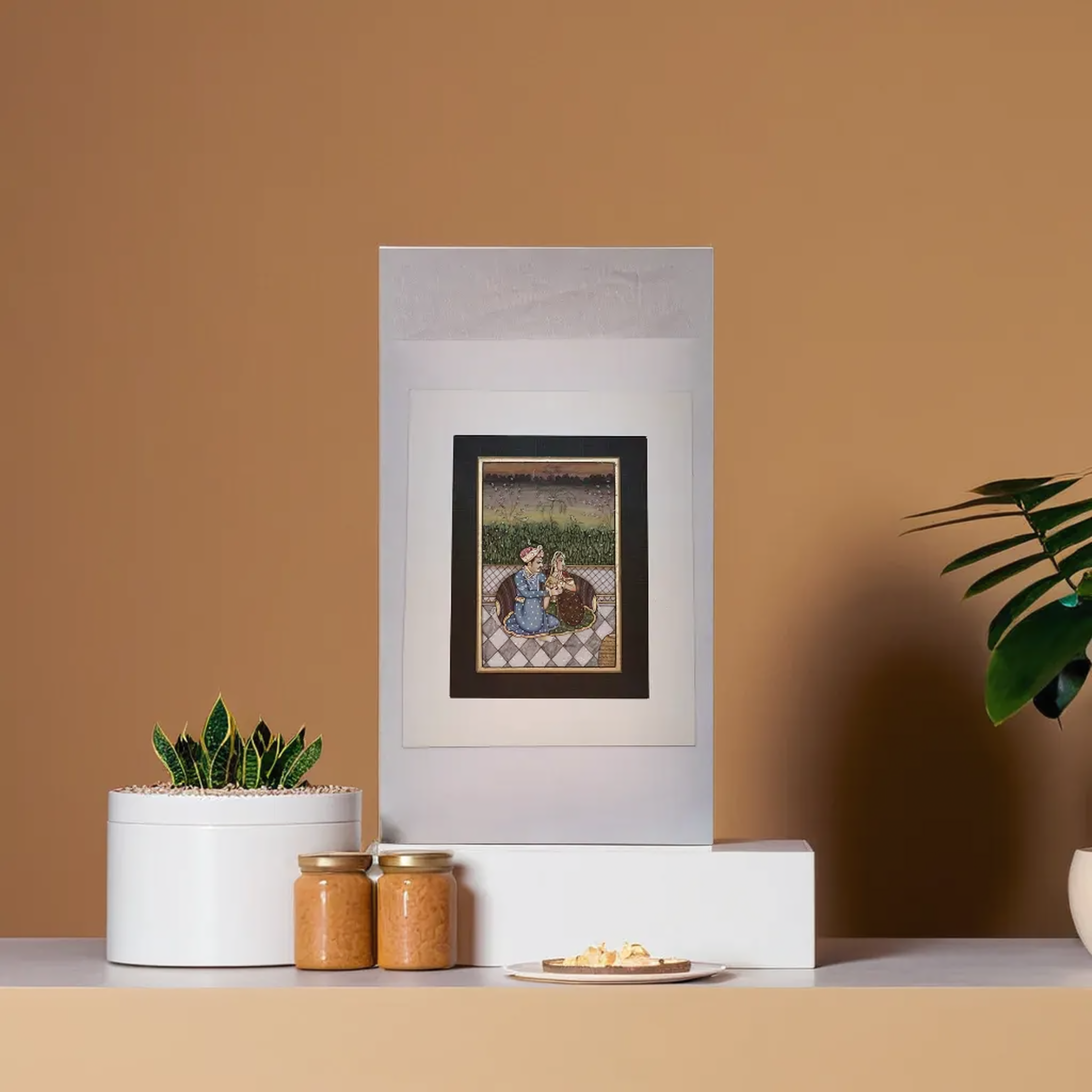 Miniature Painting – Mughal Romance