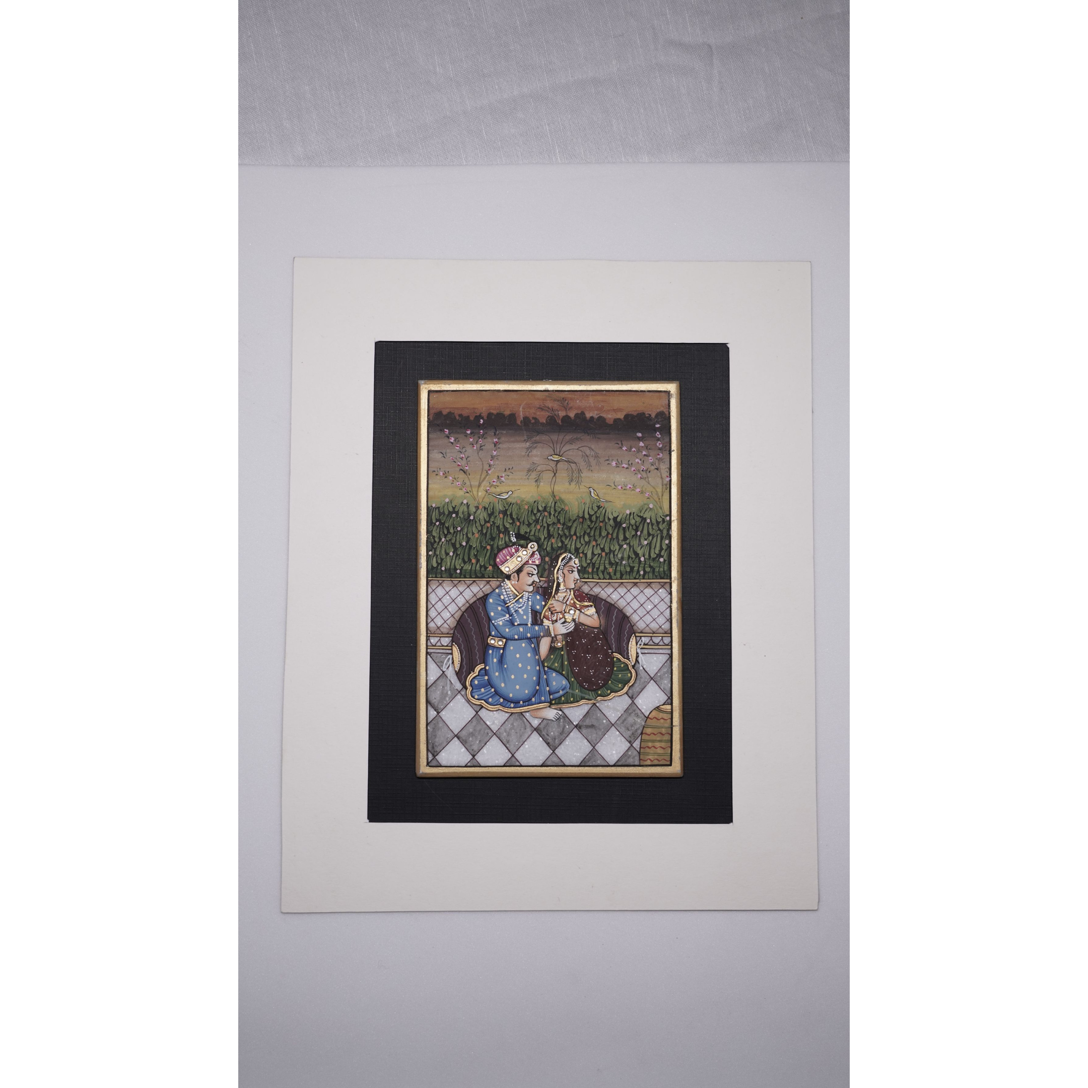 Miniature Painting – Mughal Romance