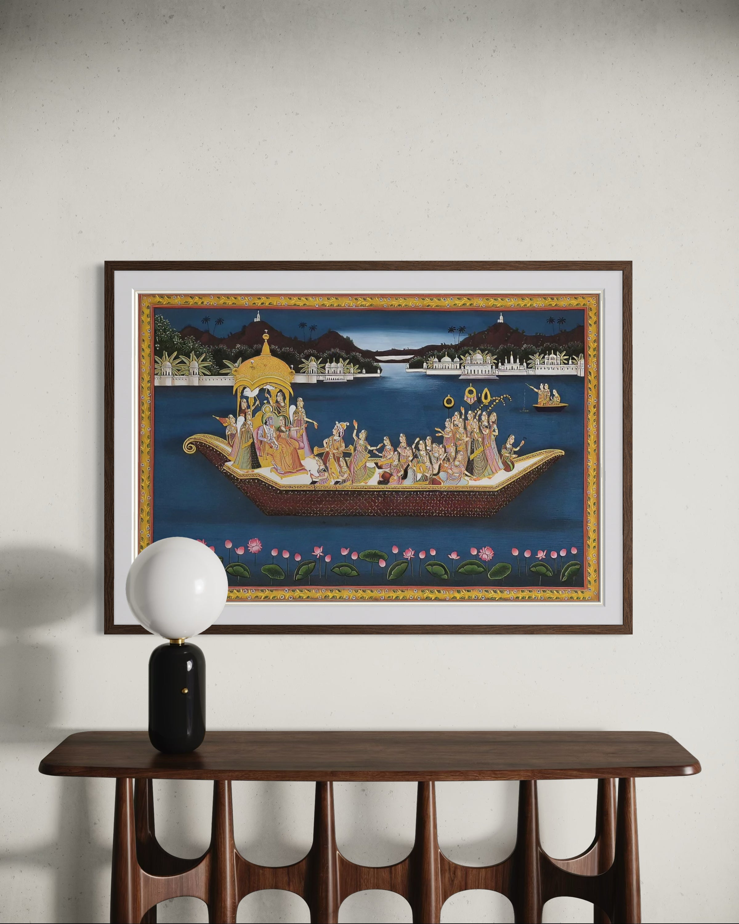 Pichwai- Radha Krishna Painting- In 24k Gold