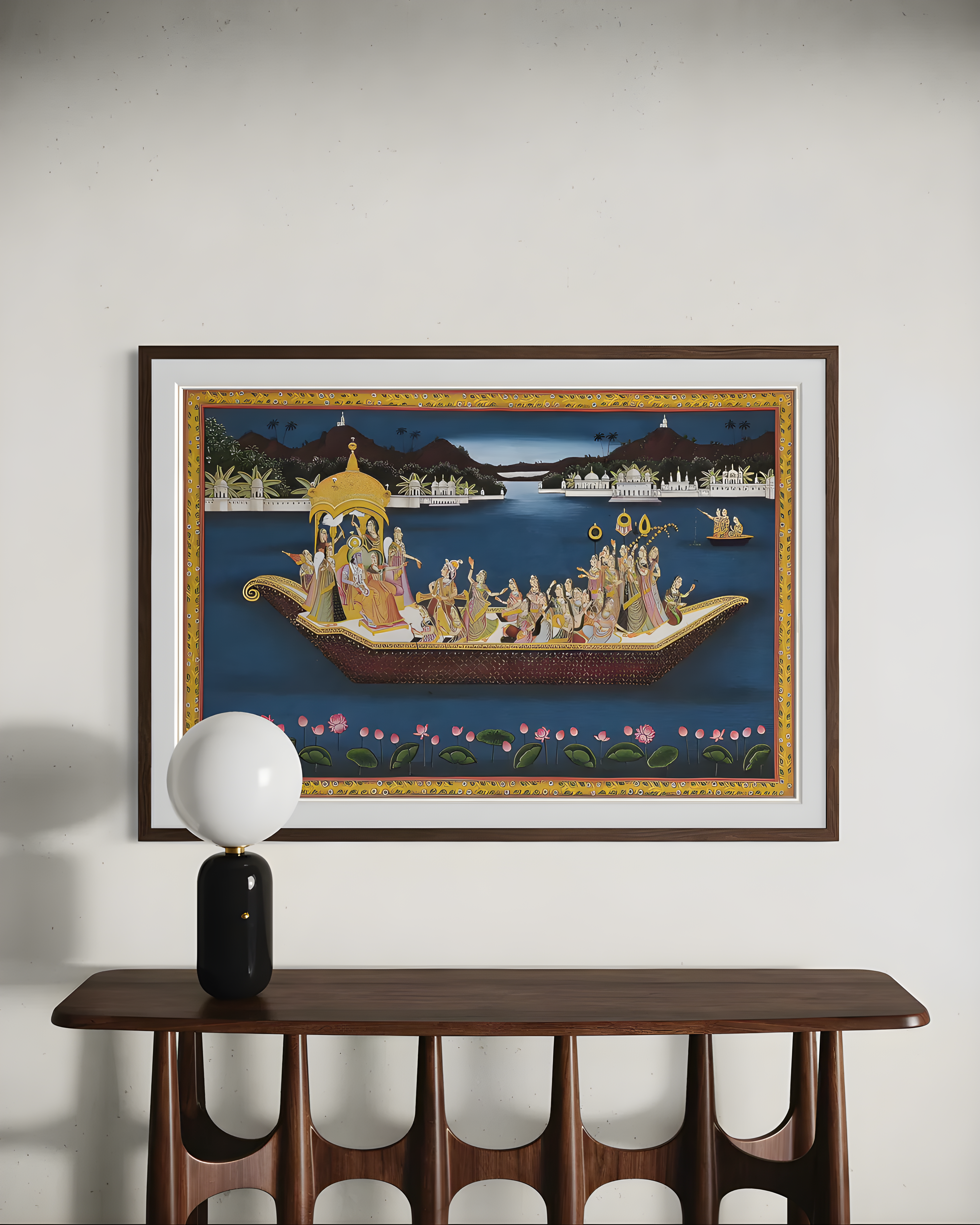 Pichwai- Radha Krishna Painting- In 24k Gold