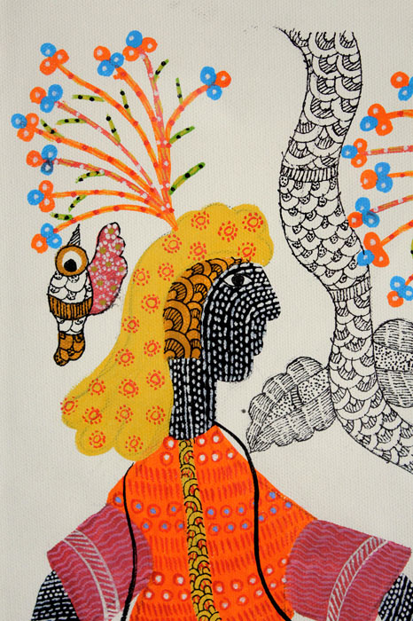 Prakriti Geet – “Song of Nature” Gond Art