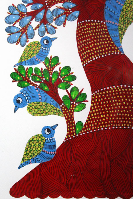 Prakriti Nritya – “Dance of Nature” Gond Art