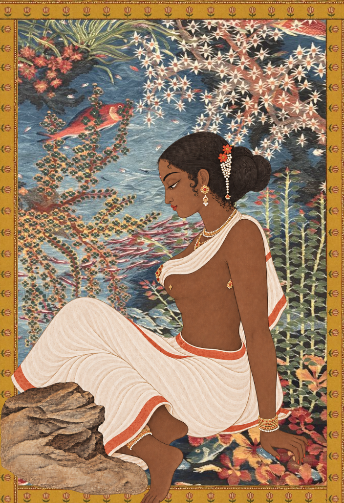 'Neer' The Woman by the Waters - Indian Prints