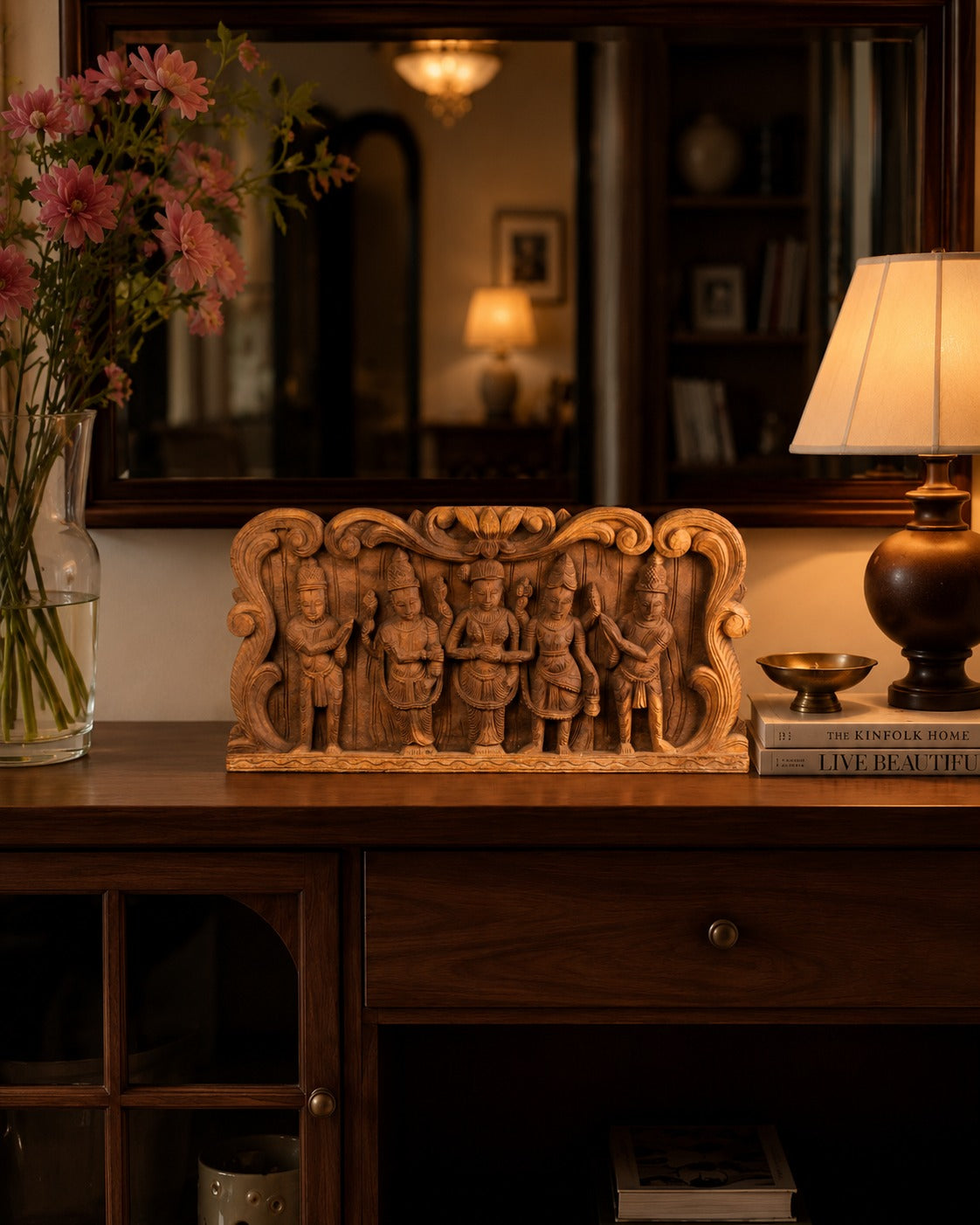 Ram Darbar Hand-Carved in Wood