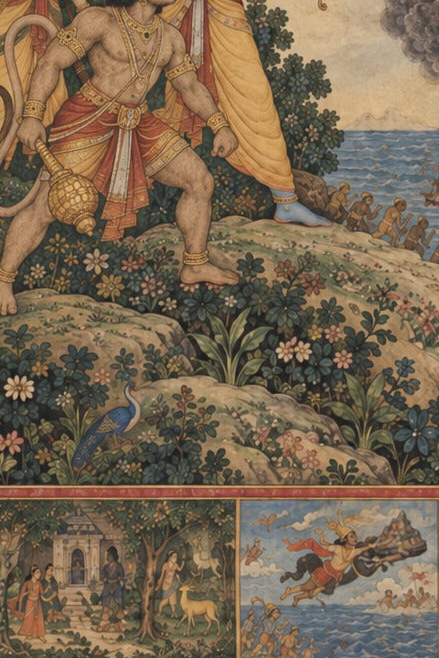 'Rama’s Triumph Over Ravana' - Indian Epics Prints