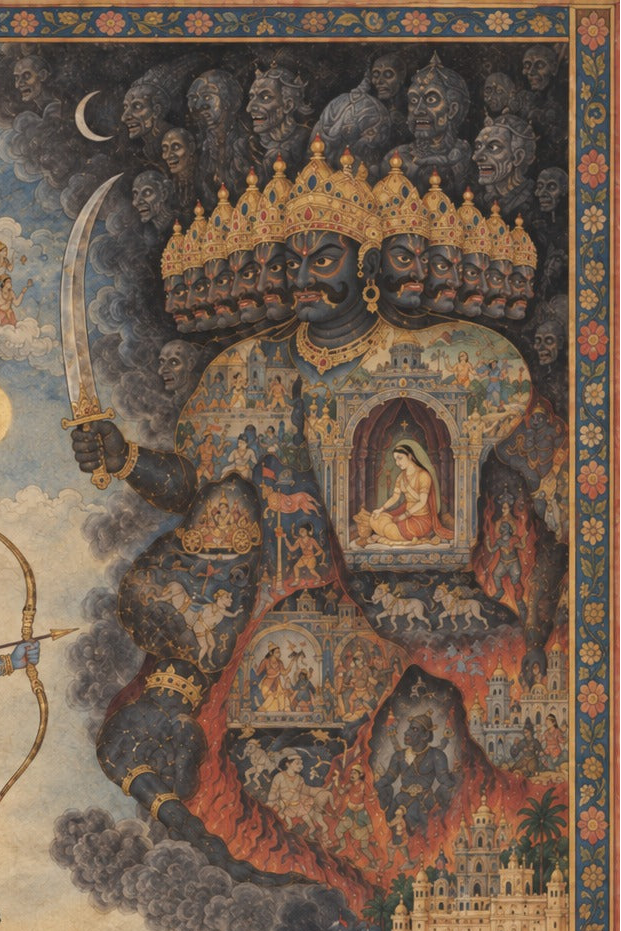 'Rama’s Triumph Over Ravana' - Indian Epics Prints