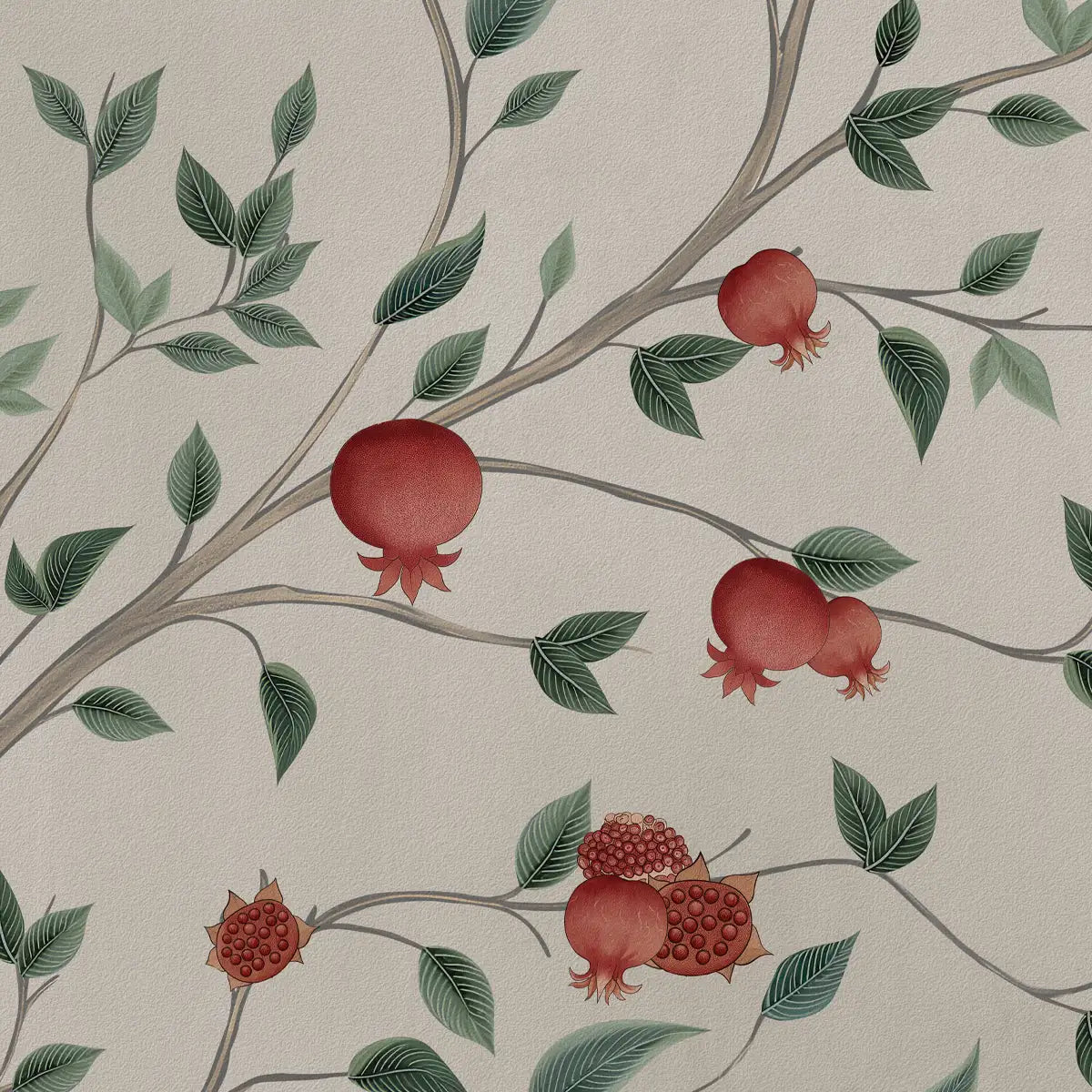 Opulent wall design featuring Rang Baag inspired artistry with a grand, immersive, and elegant interior appeal