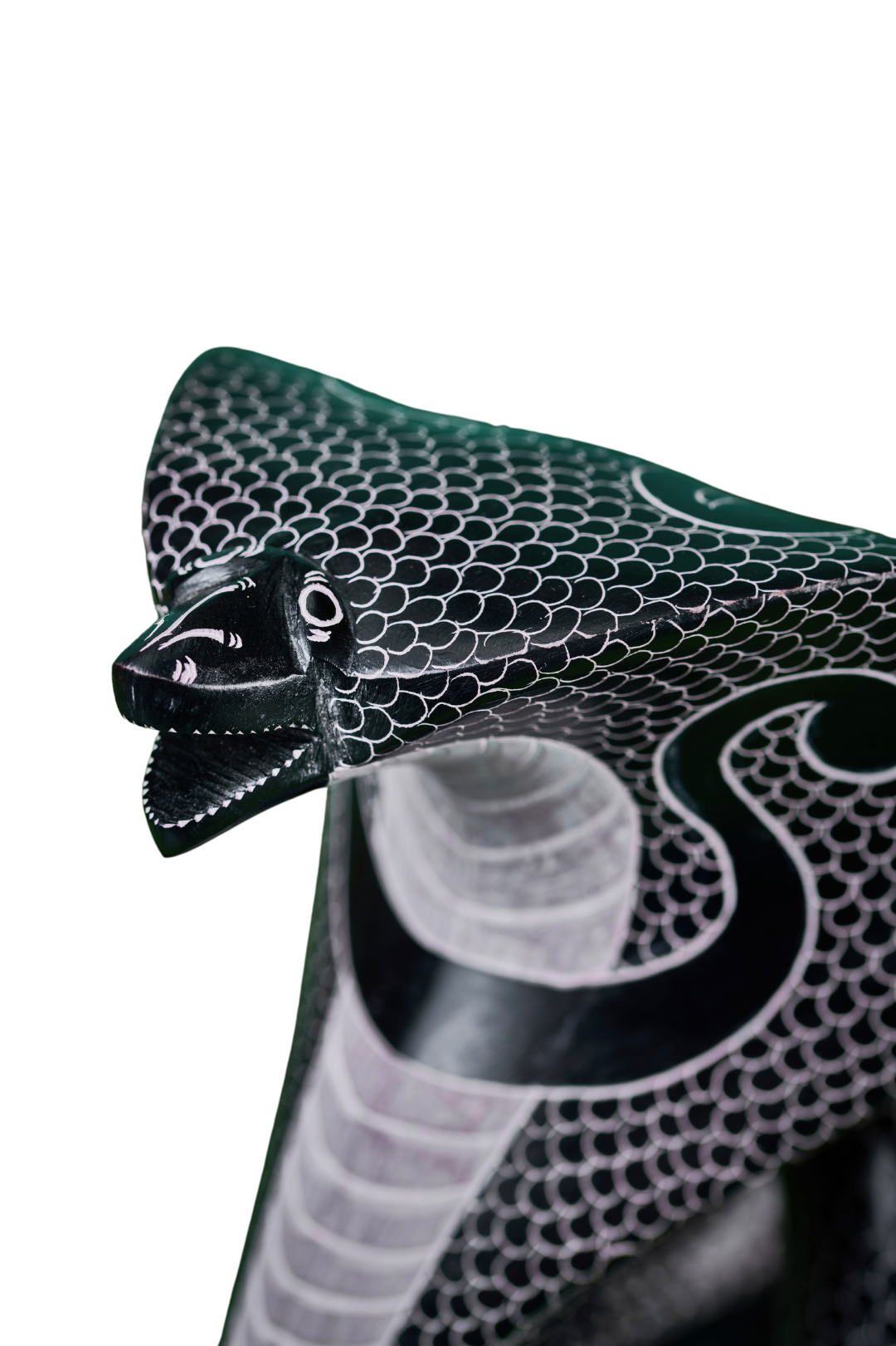 Black Granite Cobra Statue