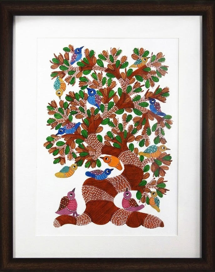 Sahaj Sangati – "Harmony in the Canopy" Gond Art