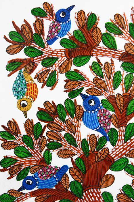 Sahaj Sangati – "Harmony in the Canopy" Gond Art