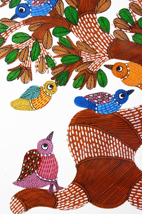 Sahaj Sangati – "Harmony in the Canopy" Gond Art