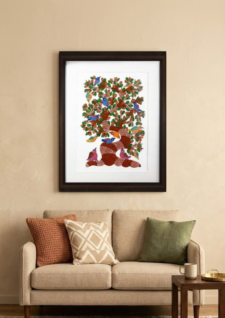 Sahaj Sangati – "Harmony in the Canopy" Gond Art