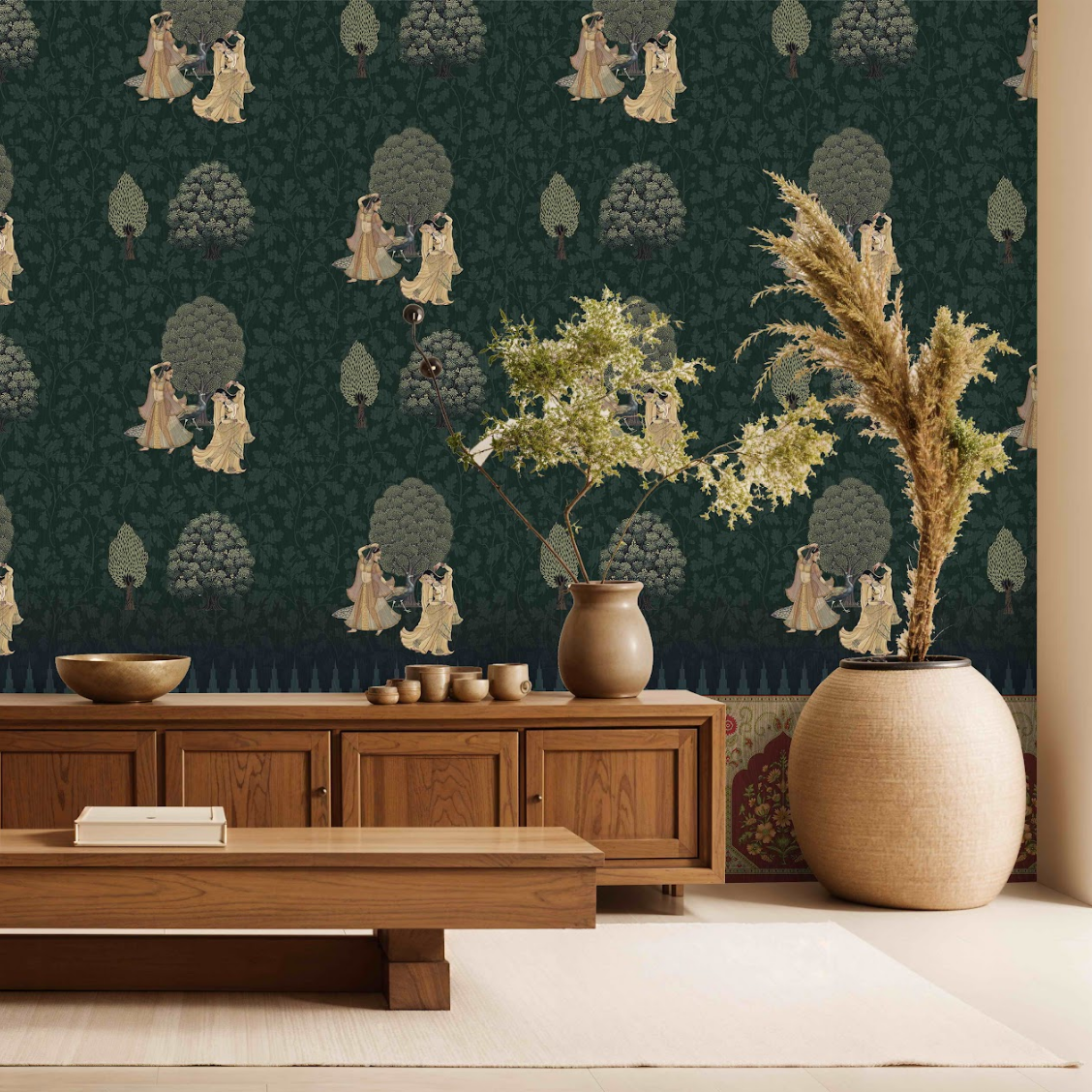 Painted Legacies: “Miniature” Wallpaper