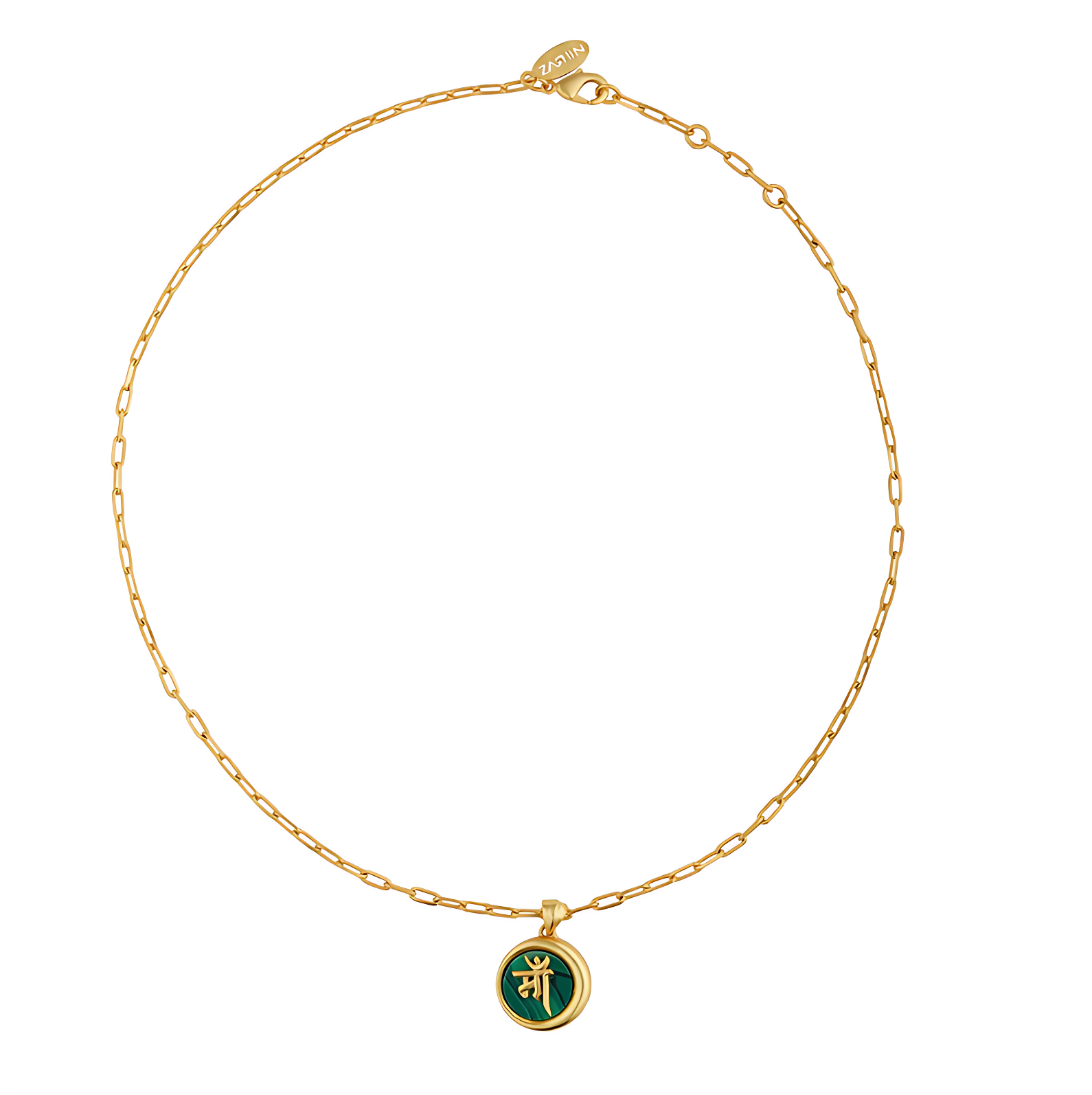 Ma Mother Necklace with Malachite