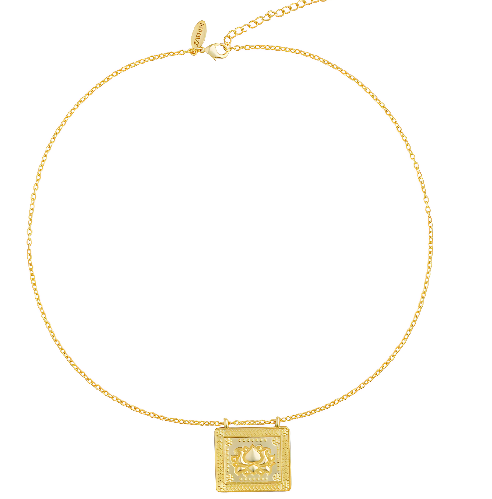 Beauty in Chaos Lotus Necklace