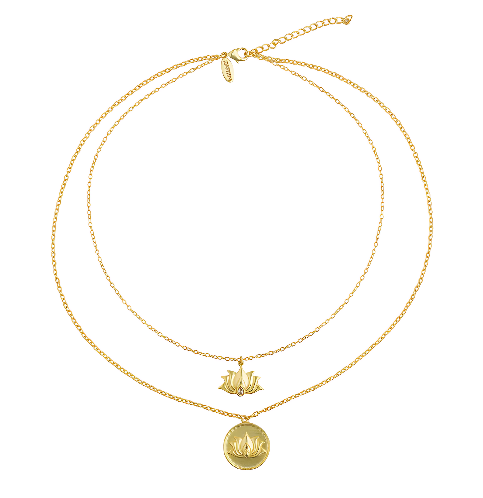 Emerging Beauty Lotus Necklace