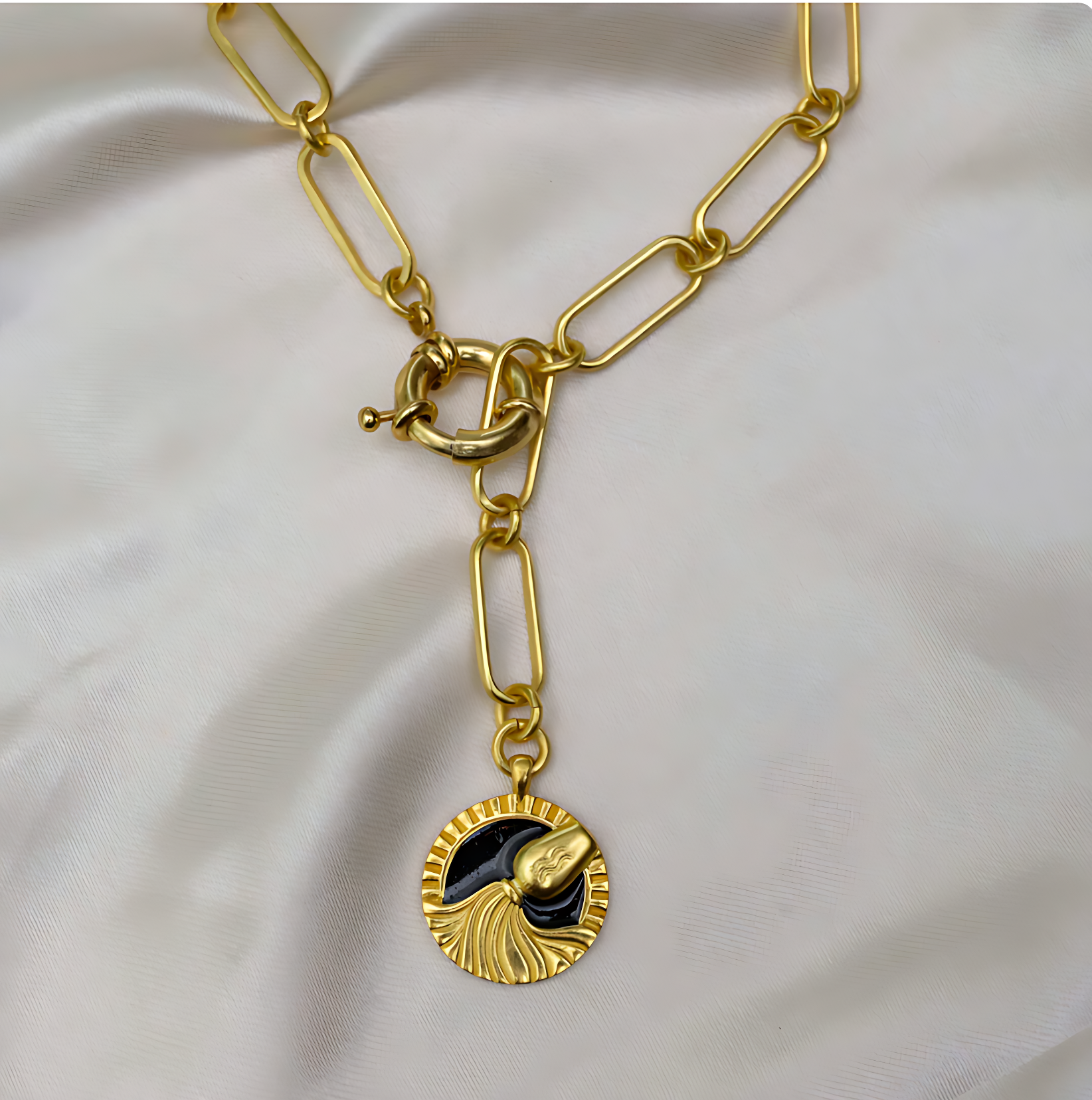 Soul of the Water Bearer Aquarius Necklace