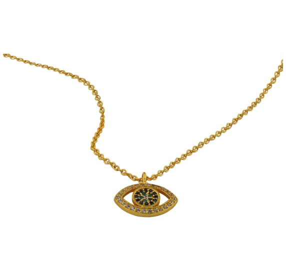 Sparkling Evil Eye Necklace
