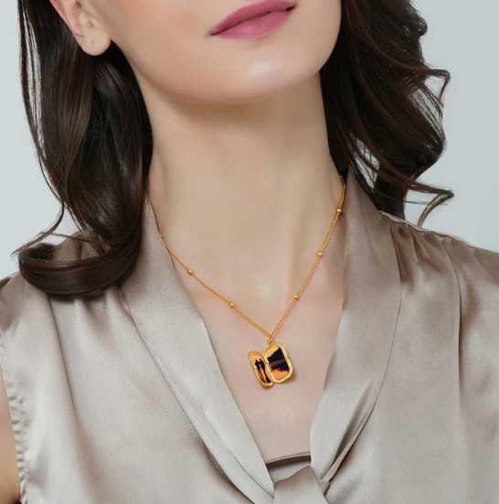 Feels Like Love Photo Pendant Necklace