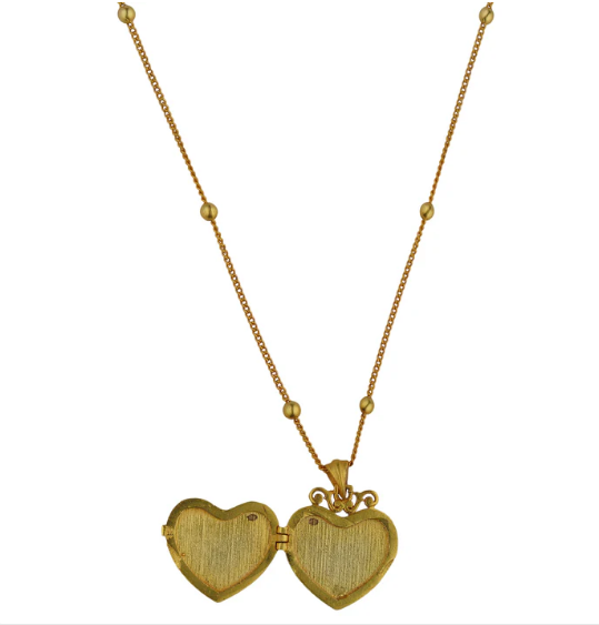 Heart in Heart Photo Locket