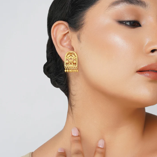 Timeless Treasures Filigree Stud Earrings