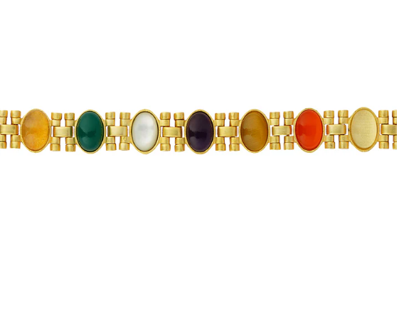 Power Moves Navratan Bracelet