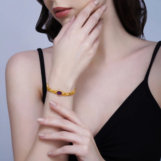 Amethyst Healing Bracelet for Health