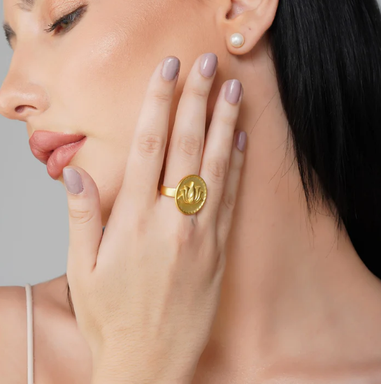 Emerging Beauty Lotus Ring