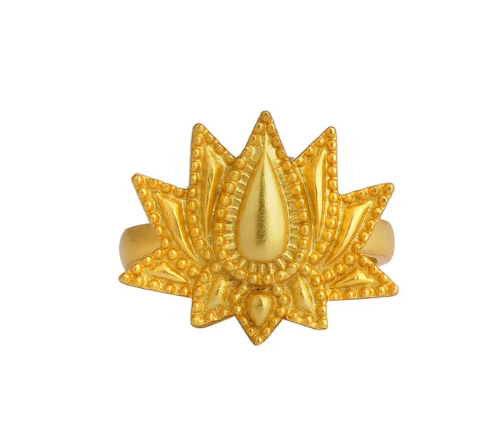 Rise to Shine Lotus Ring