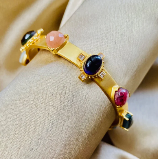 Power of Chakras Bracelet and Cuff Set