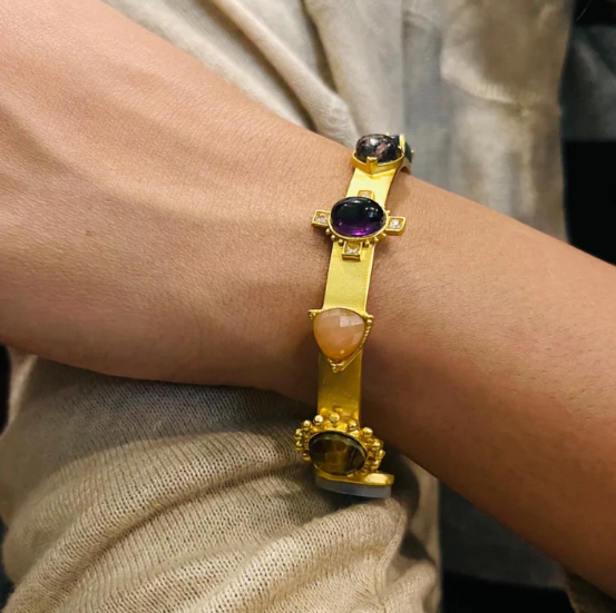 Power of Chakras Bracelet and Cuff Set