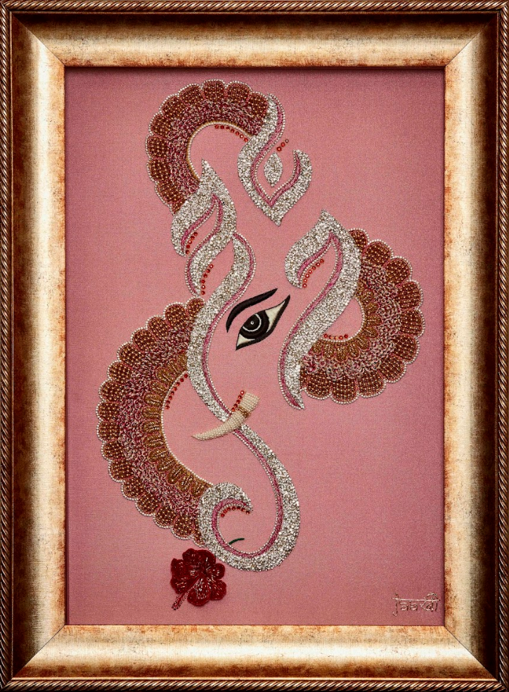Ganeshji Abstract Tapestry