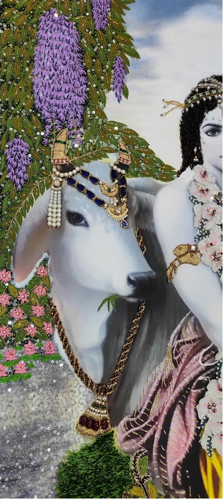 Radha Krishna Vanvihar Tapestry