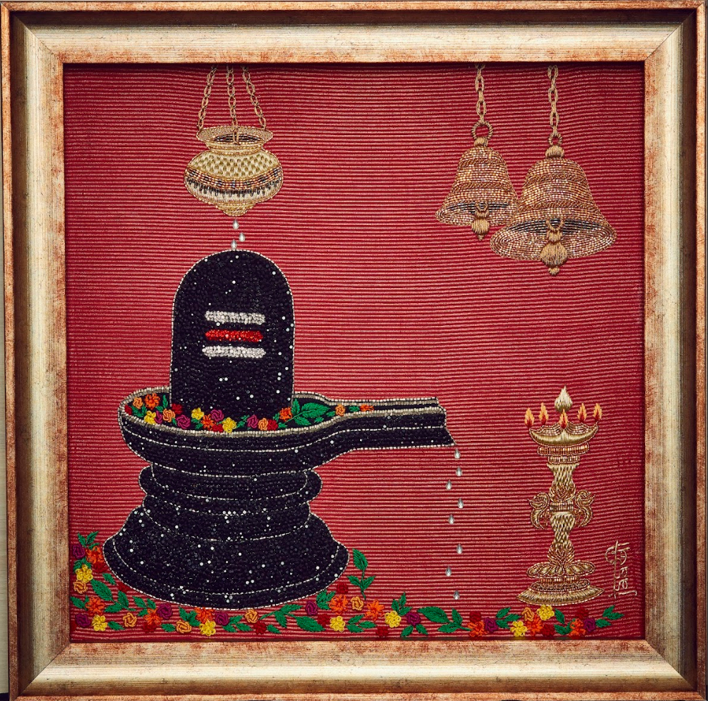 Shivling Tapestry