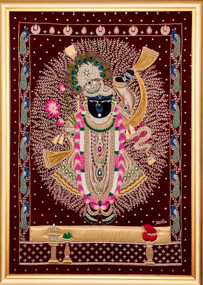Shrinathji Kadam Vrusksha Tapestry