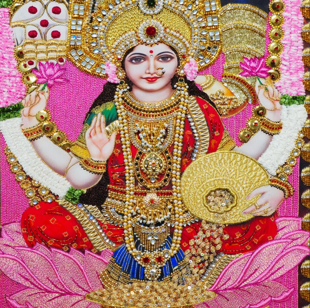 Tirupati with Lakshmi Tapestry