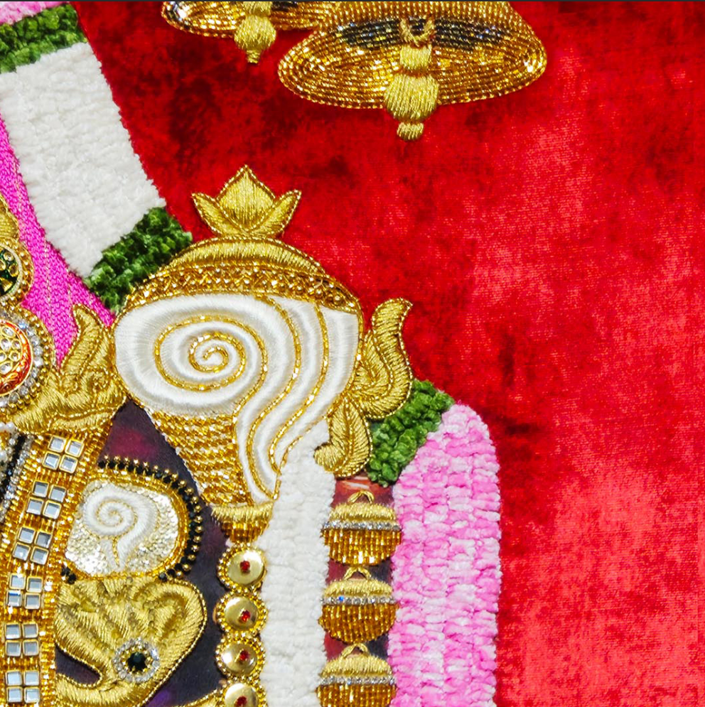 Tirupati with Lakshmi Tapestry