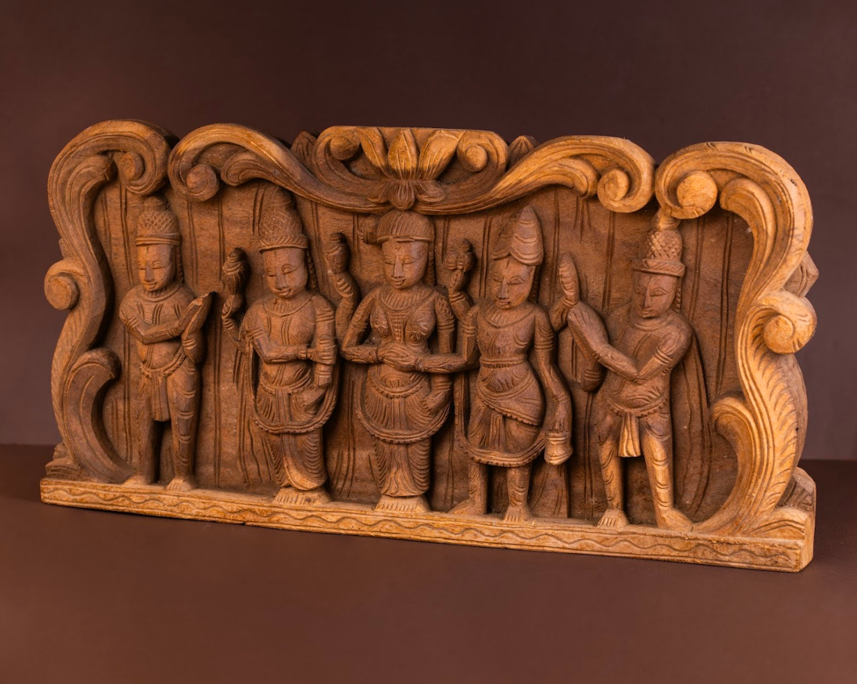 Ram Darbar Hand-Carved in Wood