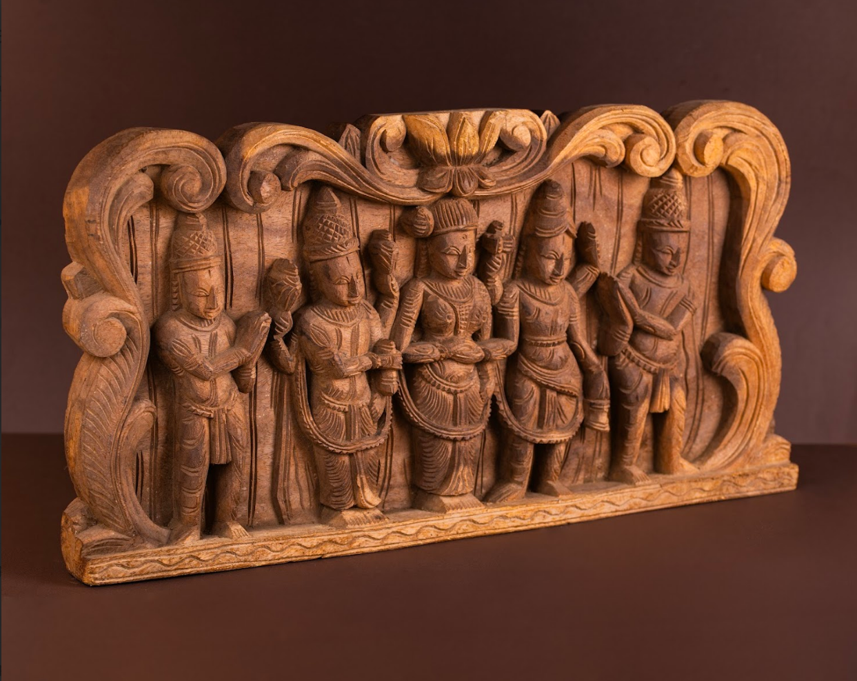 Ram Darbar Hand-Carved in Wood