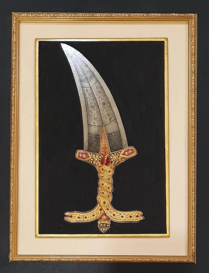 Shastra & Surahi – Emblems of Courtly Grace